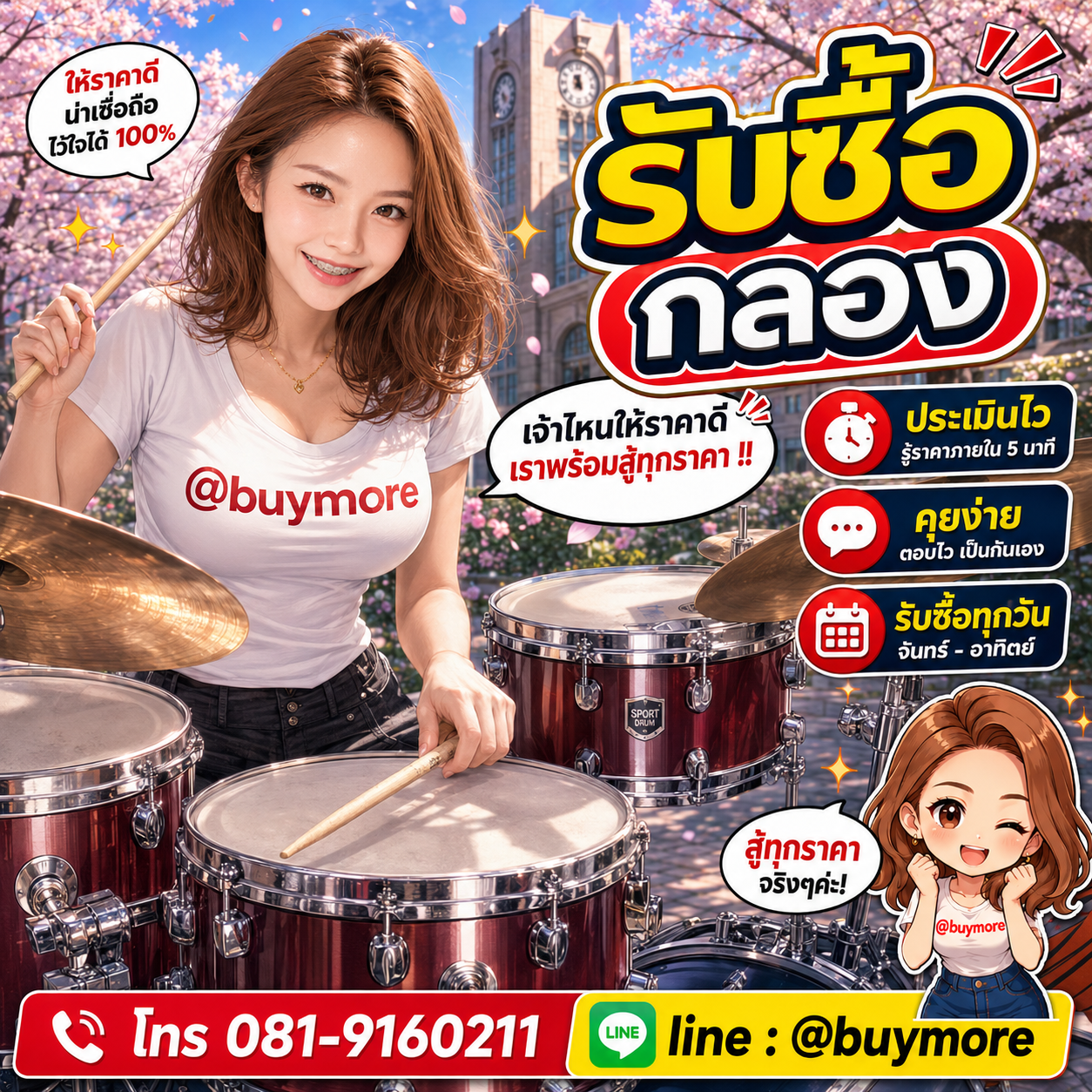 รับซื้อของมือสอง เปลี่ยนของเก่าเป็นเงินสด ง่าย ๆ กับ Buymore