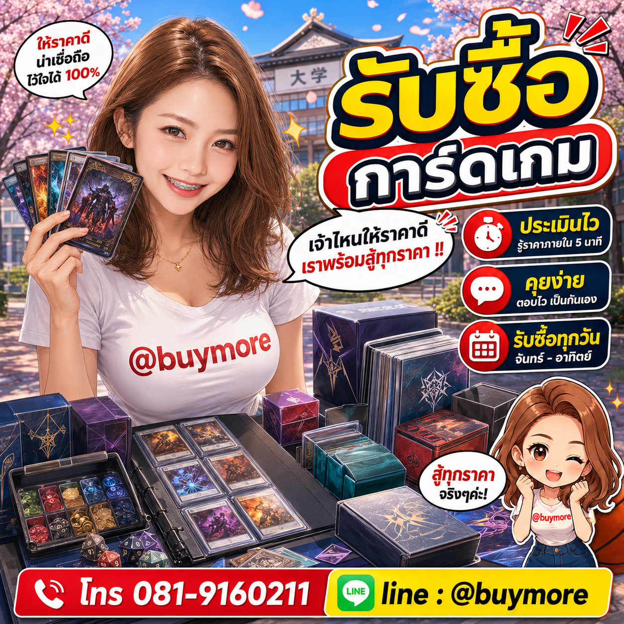 รับซื้อของมือสอง เปลี่ยนของเก่าเป็นเงินสด ง่าย ๆ กับ Buymore