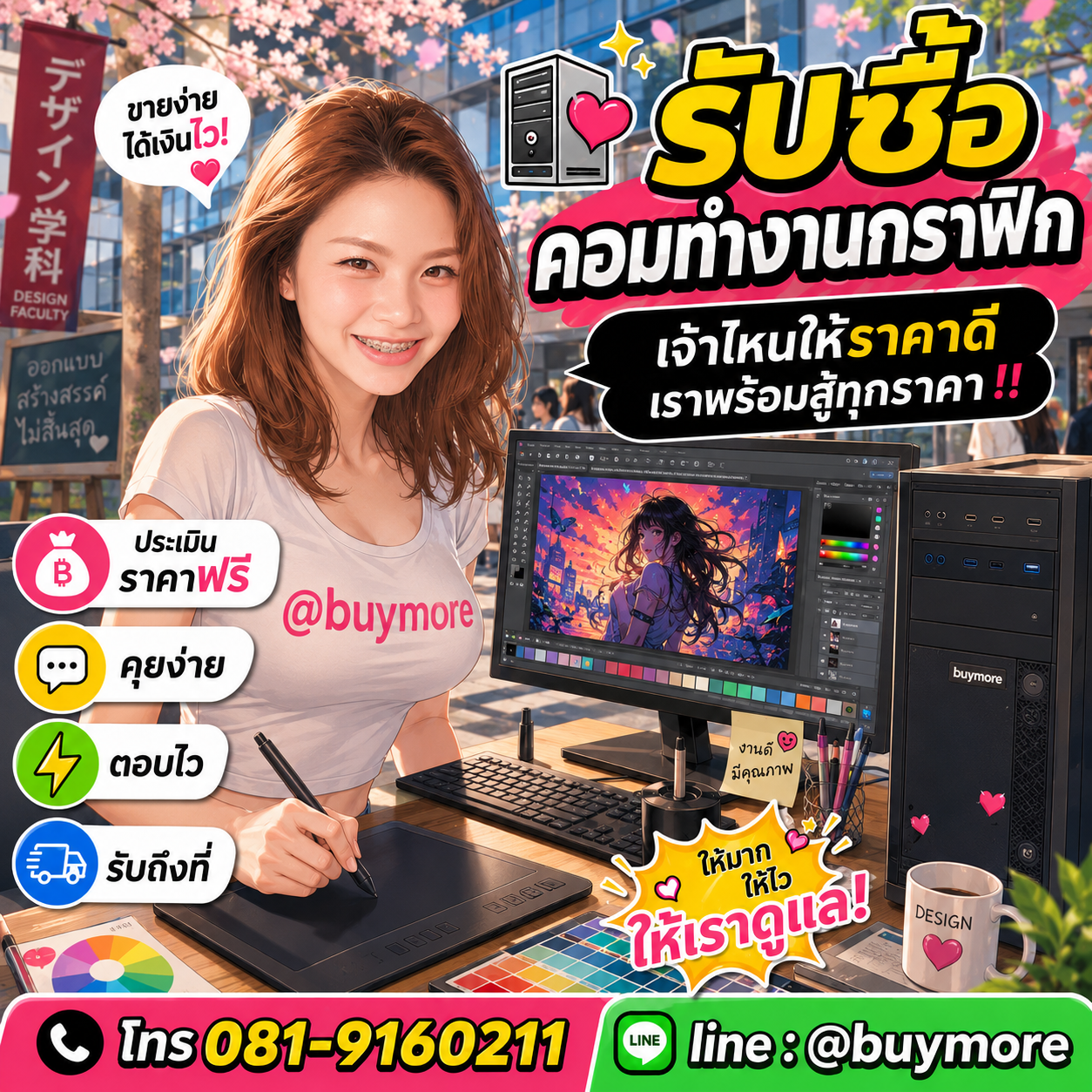 รับซื้อของมือสอง เปลี่ยนของเก่าเป็นเงินสด ง่าย ๆ กับ Buymore