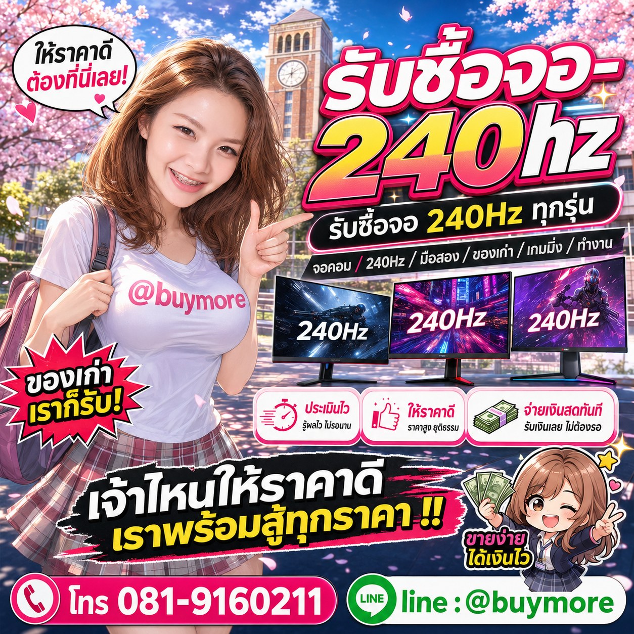 รับซื้อของมือสอง เปลี่ยนของเก่าเป็นเงินสด ง่าย ๆ กับ Buymore