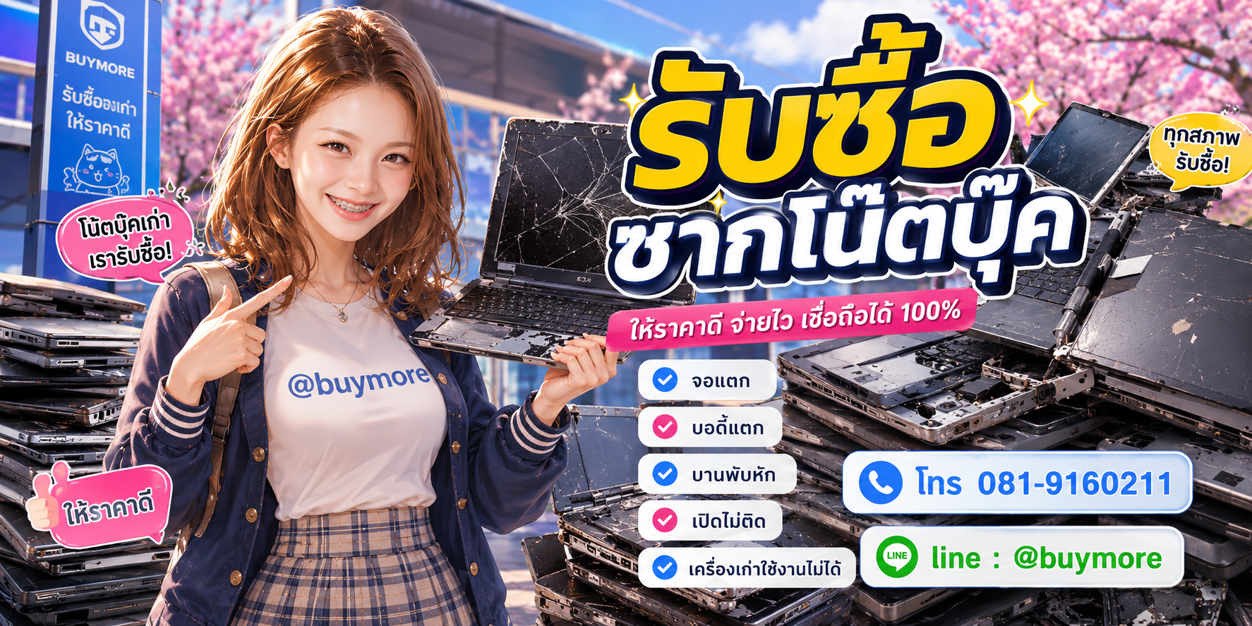 รับซื้อของมือสอง ติดต่อประเมินราคาได้ตลอด คุยง่าย ต่อรองได้สบาย ๆ