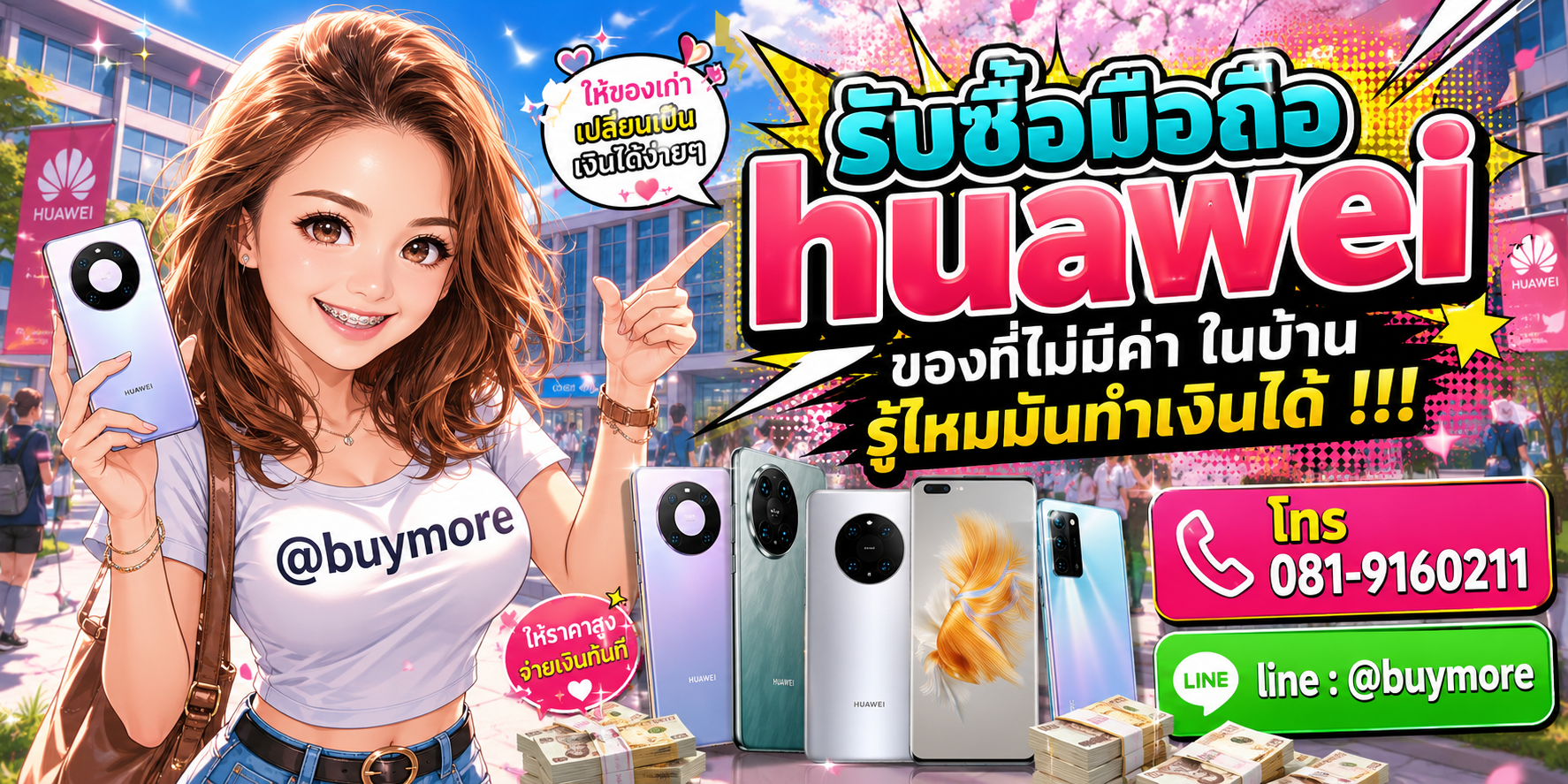 รับซื้อมือถือ huaweiจำนวนมาก รับซื้อเหมามือถือ huaweiจากบริษัท ร้านค้า และองค์กร