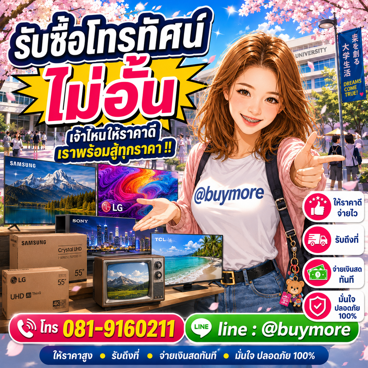 รับซื้อของมือสอง เปลี่ยนของเก่าเป็นเงินสด ง่าย ๆ กับ Buymore