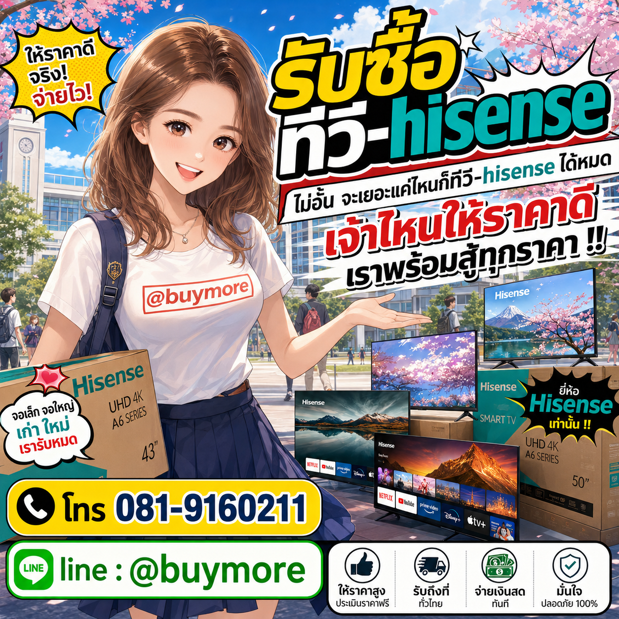 รับซื้อของมือสอง เปลี่ยนของเก่าเป็นเงินสด ง่าย ๆ กับ Buymore