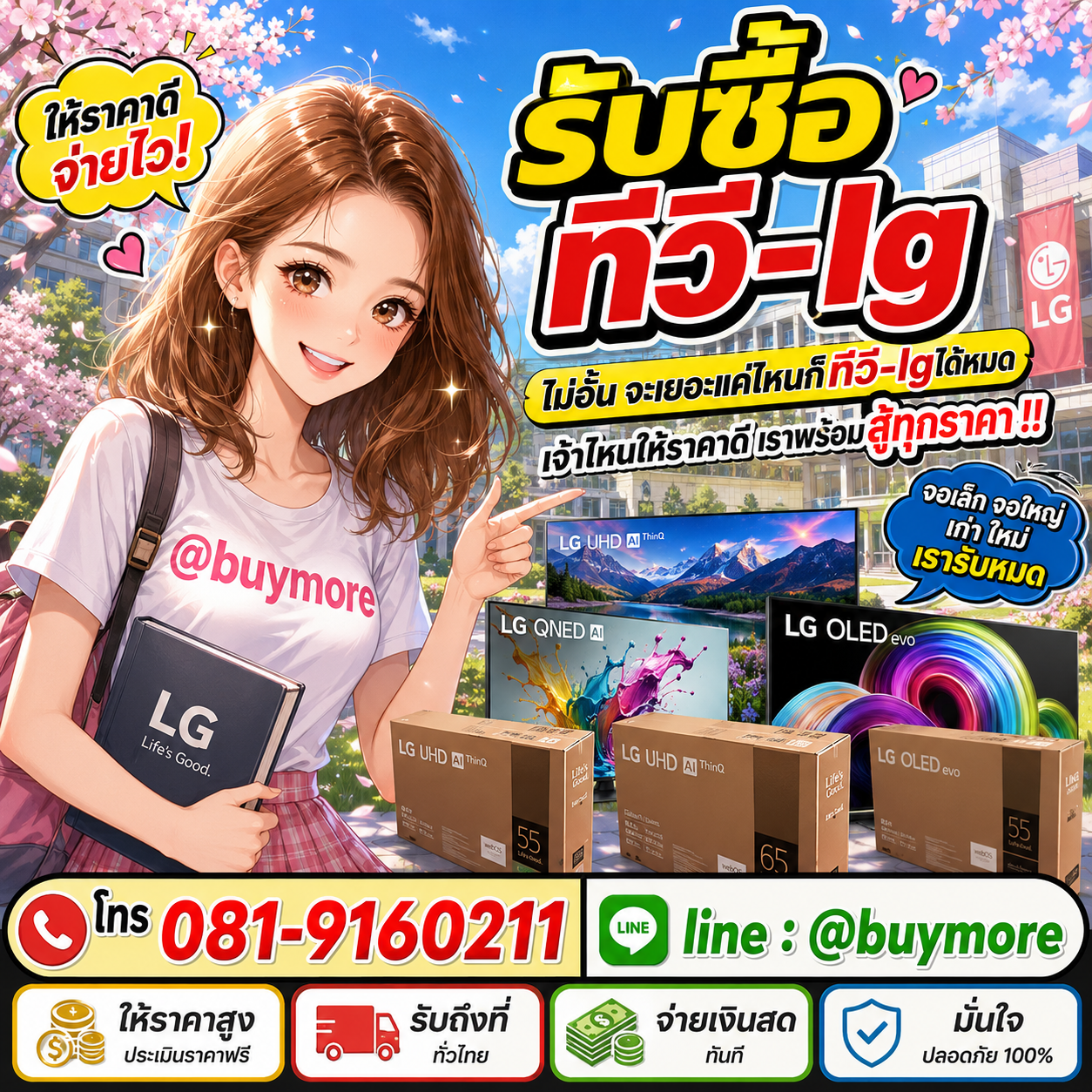 รับซื้อของมือสอง เปลี่ยนของเก่าเป็นเงินสด ง่าย ๆ กับ Buymore