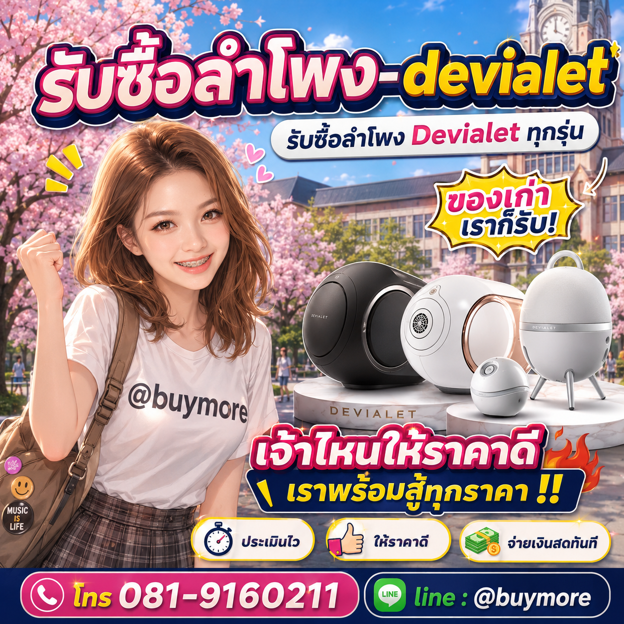 รับซื้อของมือสอง เปลี่ยนของเก่าเป็นเงินสด ง่าย ๆ กับ Buymore
