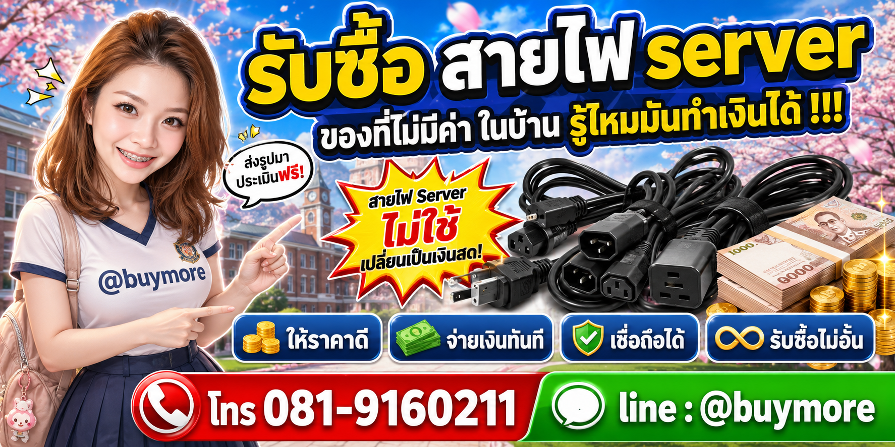 รับซื้อสายไฟ server รับซื้อไม่อั้น จะเยอะแค่ไหนก็รับซื้อได้หมด