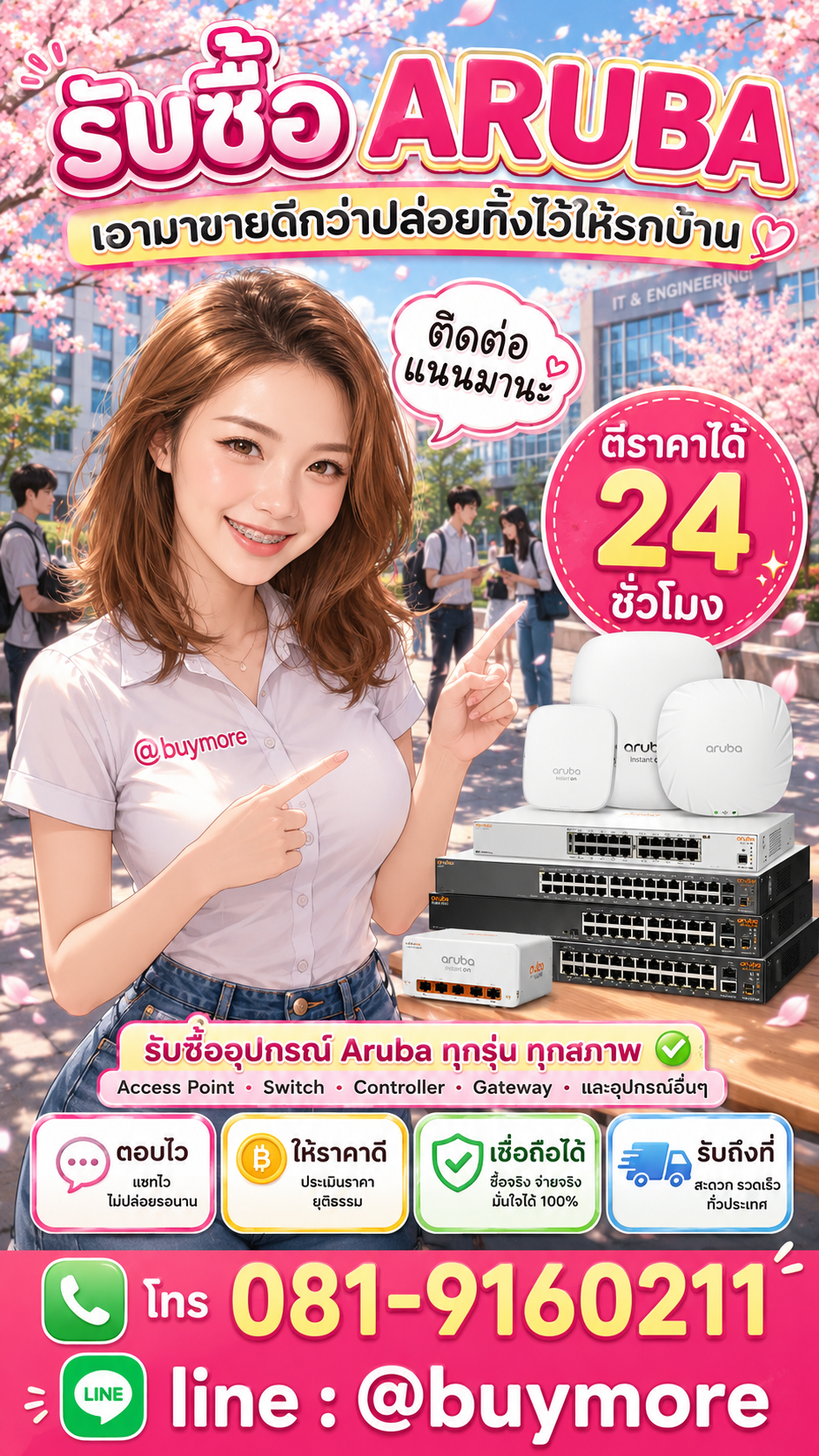 รับซื้อaruba Buymore.in.th ติดต่อประเมินราคา 24 ชั่วโมง