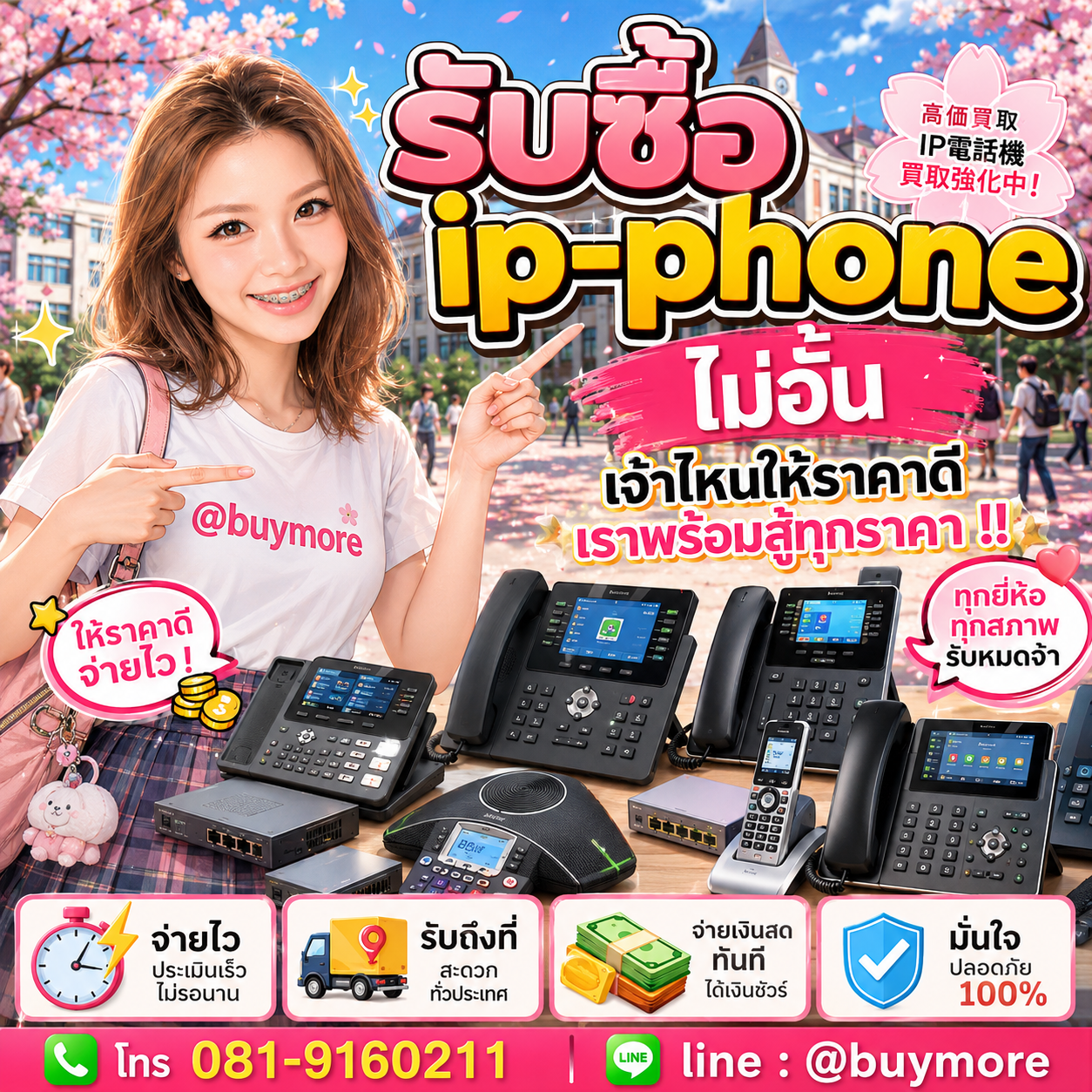 รับซื้อของมือสอง เปลี่ยนของเก่าเป็นเงินสด ง่าย ๆ กับ Buymore