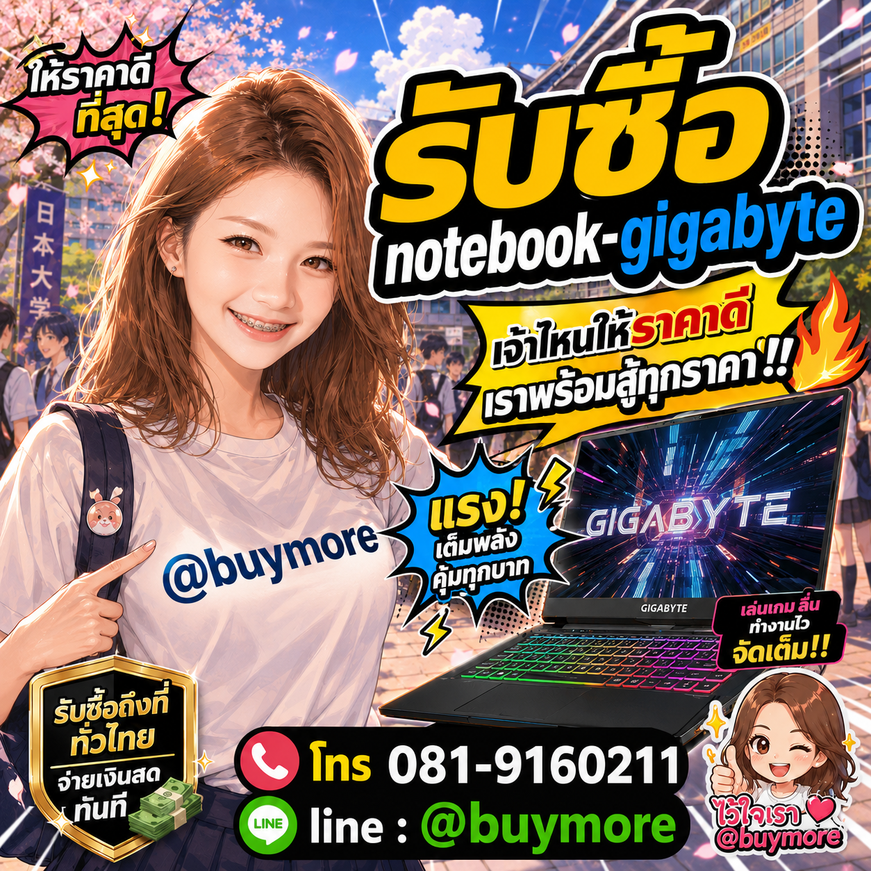 รับซื้อของมือสอง เปลี่ยนของเก่าเป็นเงินสด ง่าย ๆ กับ Buymore