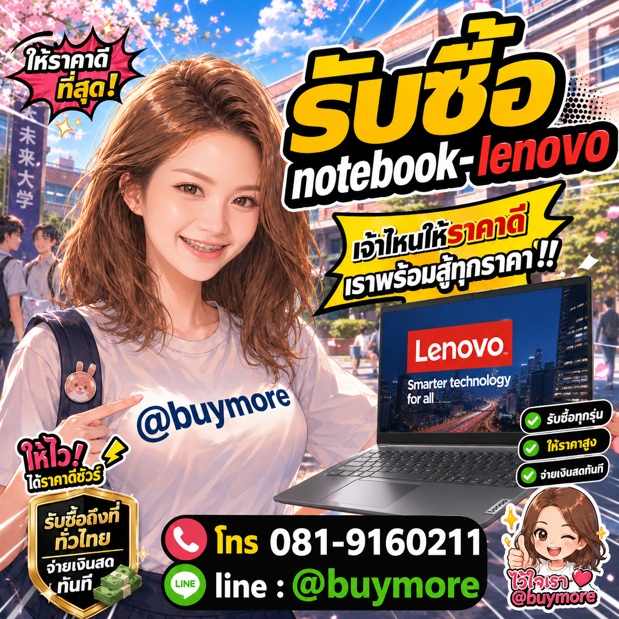 รับซื้อของมือสอง เปลี่ยนของเก่าเป็นเงินสด ง่าย ๆ กับ Buymore