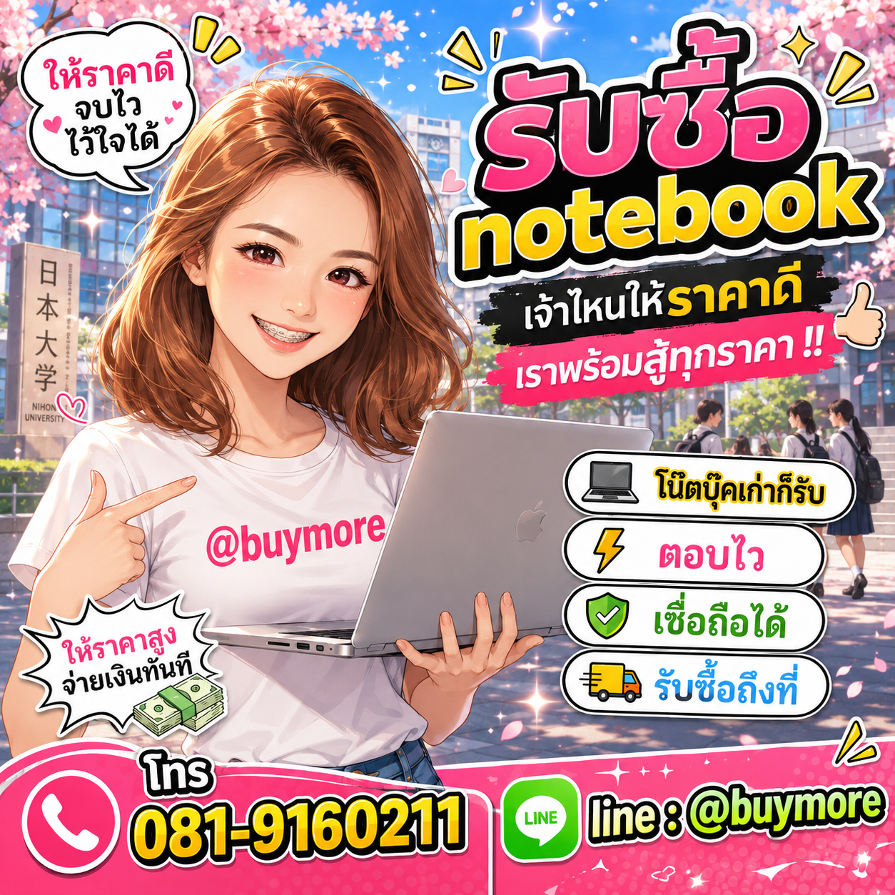 รับซื้อของมือสอง เปลี่ยนของเก่าเป็นเงินสด ง่าย ๆ กับ Buymore