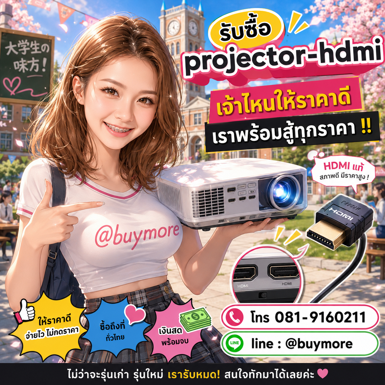 รับซื้อของมือสอง เปลี่ยนของเก่าเป็นเงินสด ง่าย ๆ กับ Buymore