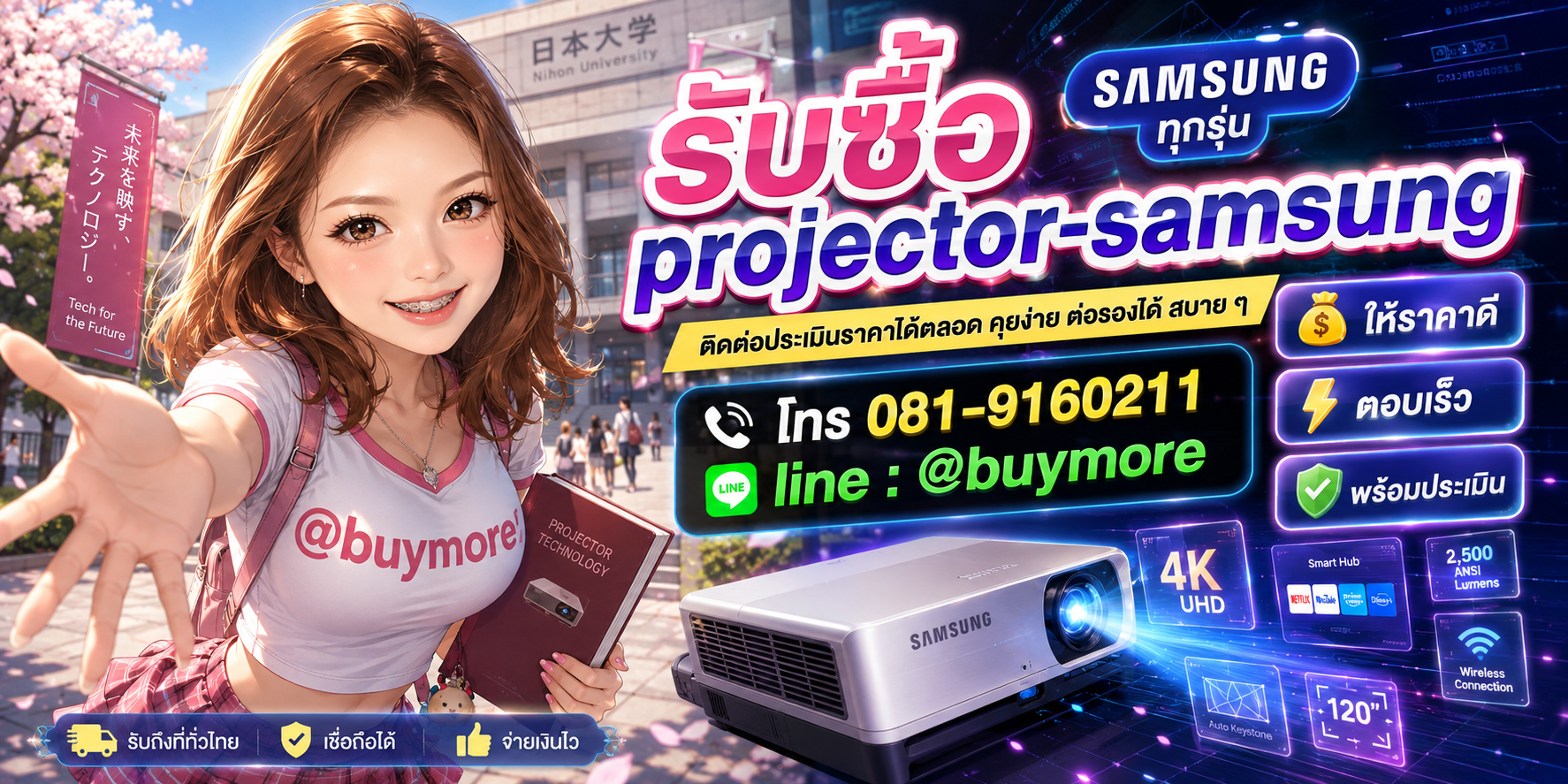 รับซื้อของมือสอง ติดต่อประเมินราคาได้ตลอด คุยง่าย ต่อรองได้สบาย ๆ