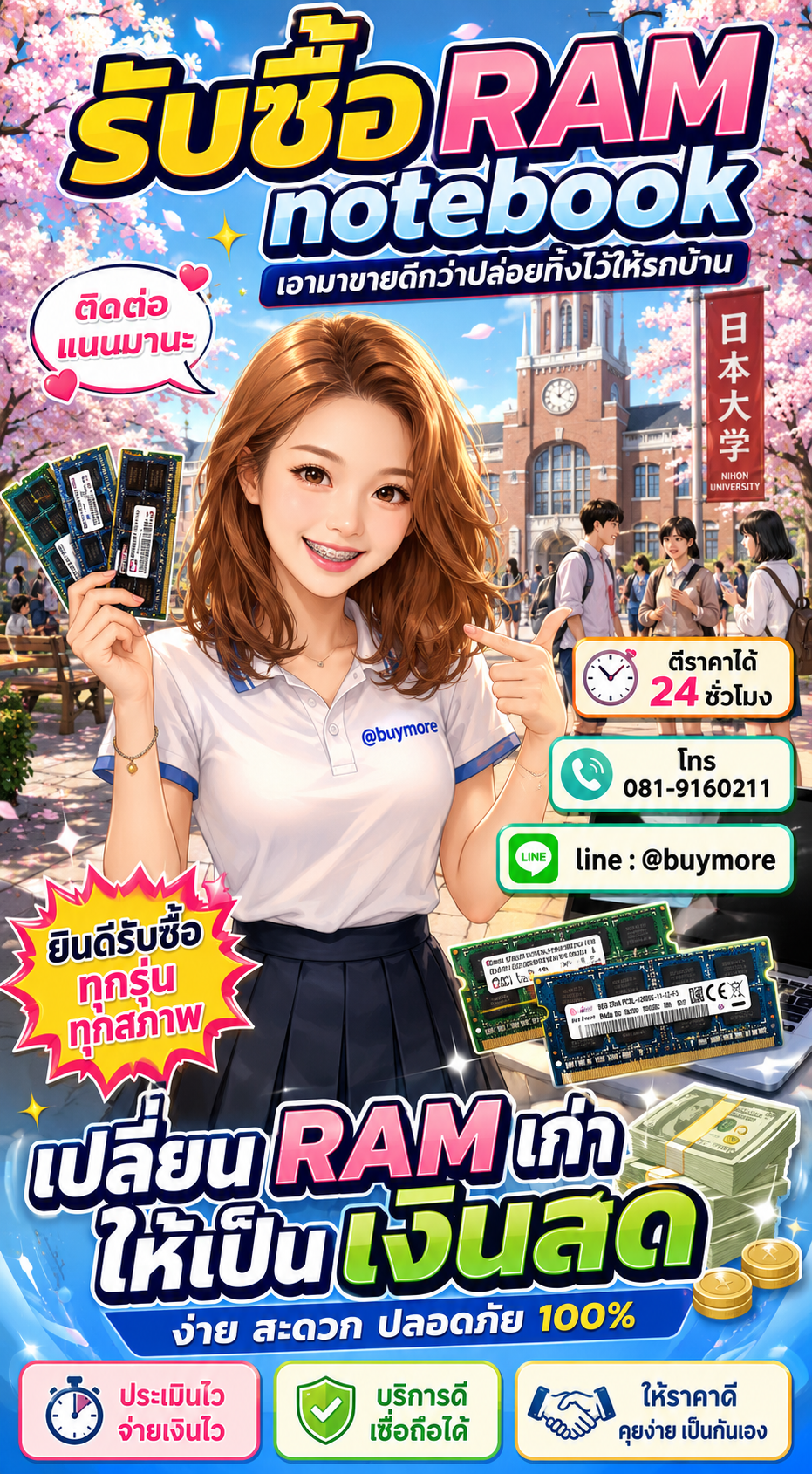 รับซื้อ ram notebook Buymore.in.th