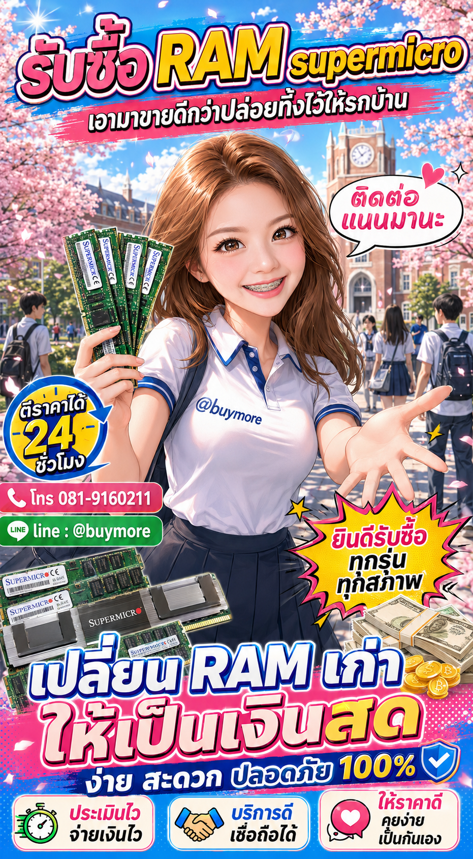 รับซื้อ ram supermicro Buymore.in.th