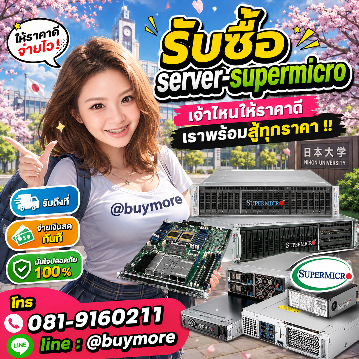 รับซื้อของมือสอง เปลี่ยนของเก่าเป็นเงินสด ง่าย ๆ กับ Buymore