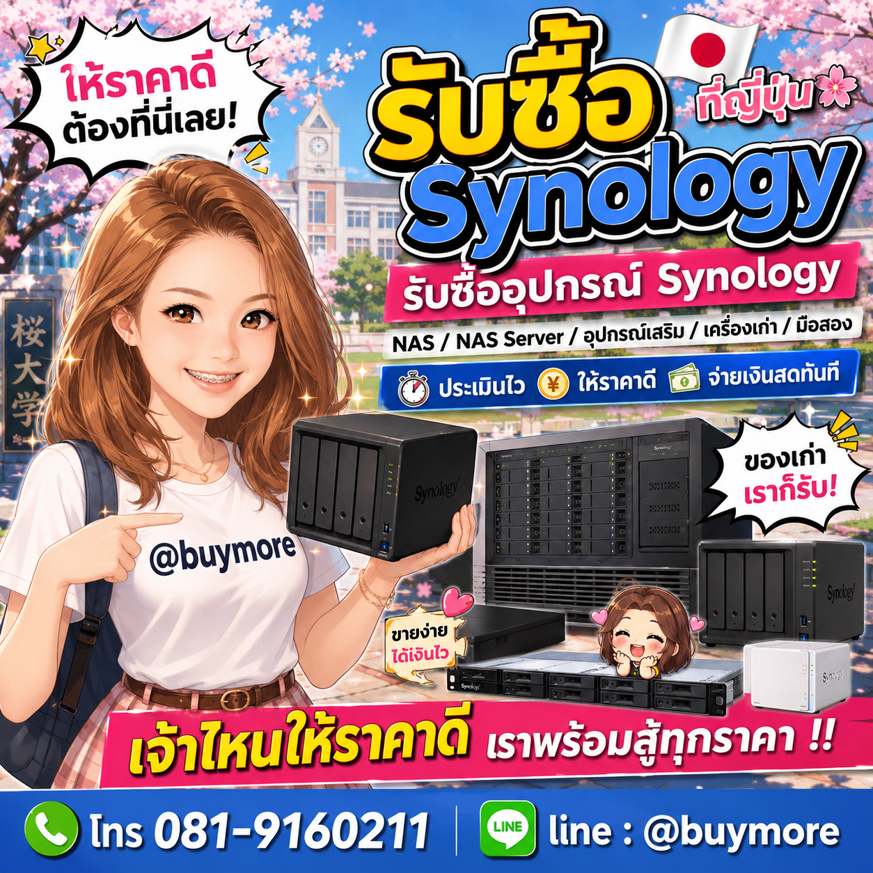 รับซื้อของมือสอง เปลี่ยนของเก่าเป็นเงินสด ง่าย ๆ กับ Buymore