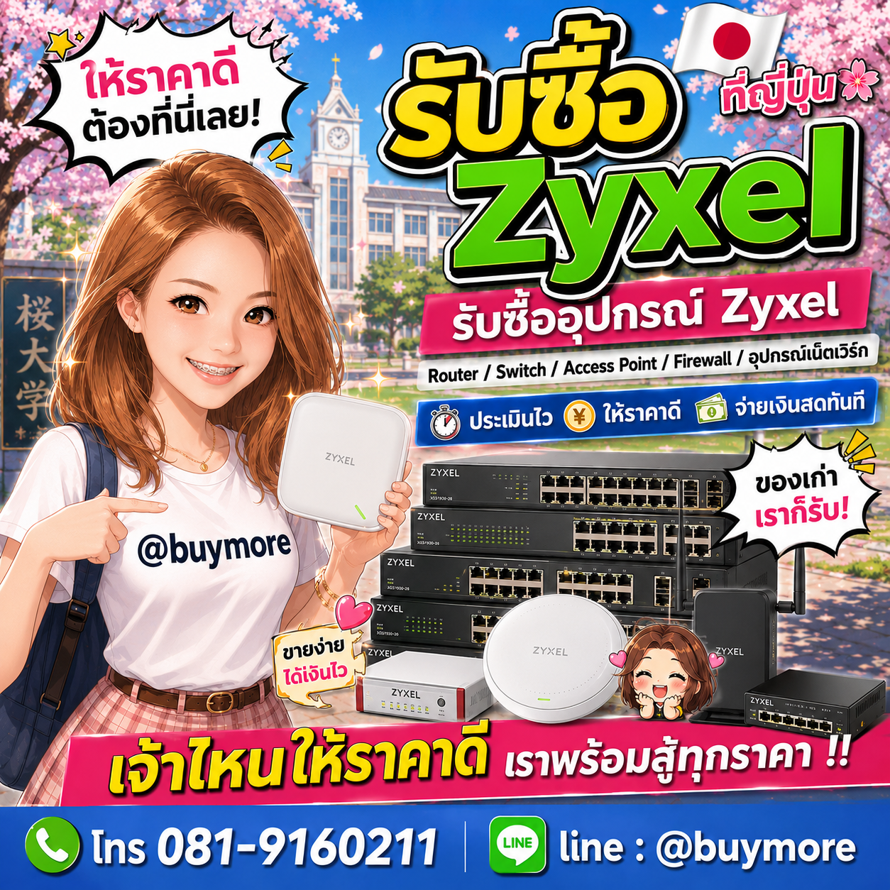 รับซื้อของมือสอง เปลี่ยนของเก่าเป็นเงินสด ง่าย ๆ กับ Buymore