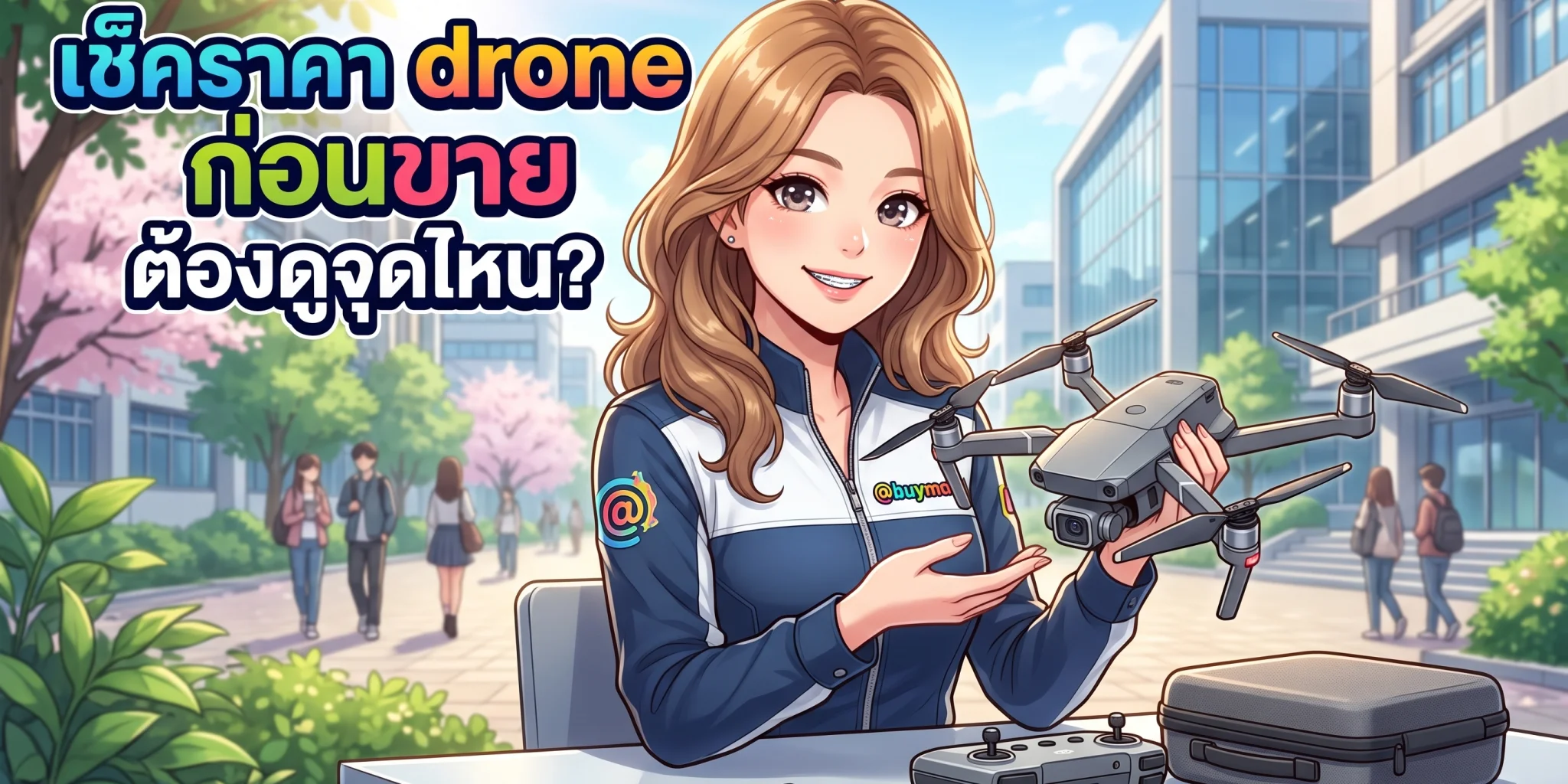 เช็คราคา drone ก่อนขาย ต้องดูจุดไหน?