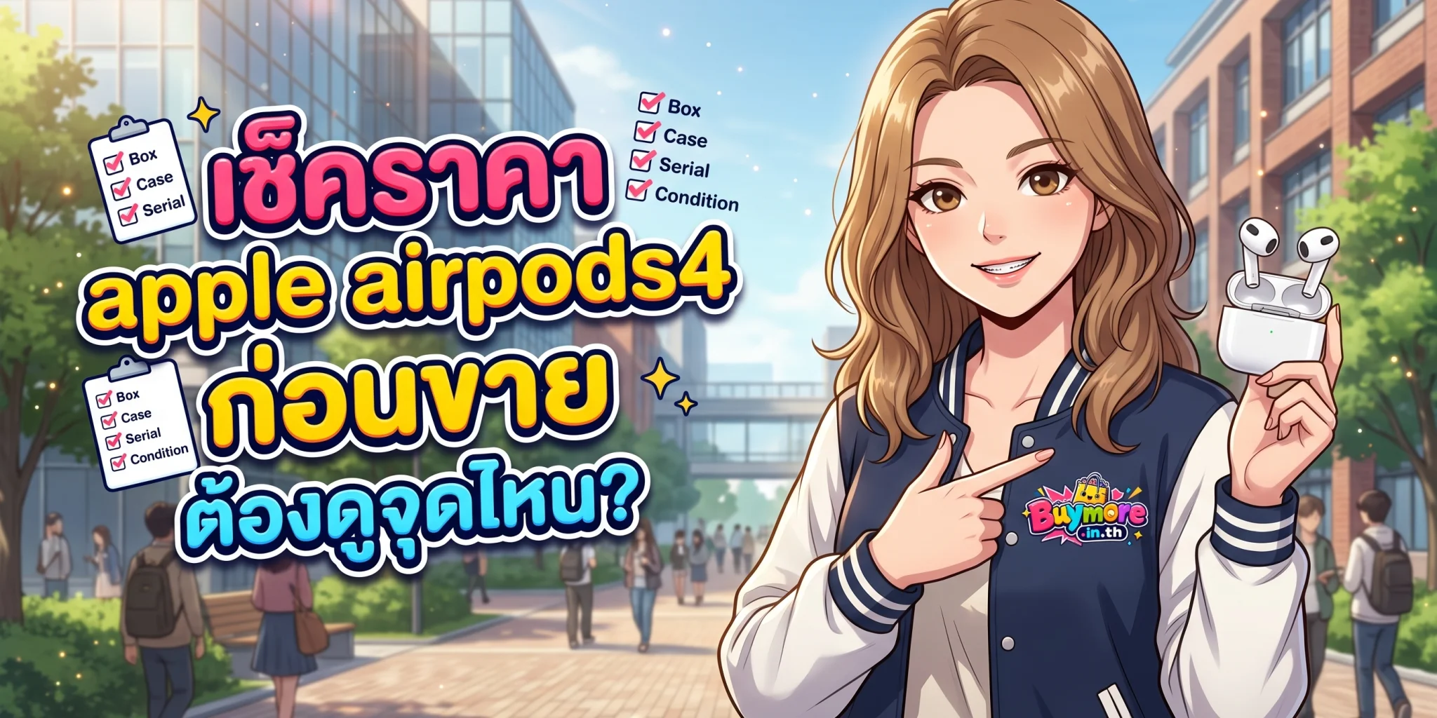 เช็คราคา apple airpods4 ก่อนขาย ต้องดูจุดไหน?